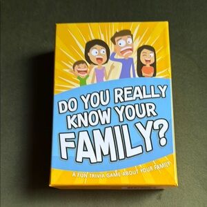 Do You Really Know Your Family? Trivia Game